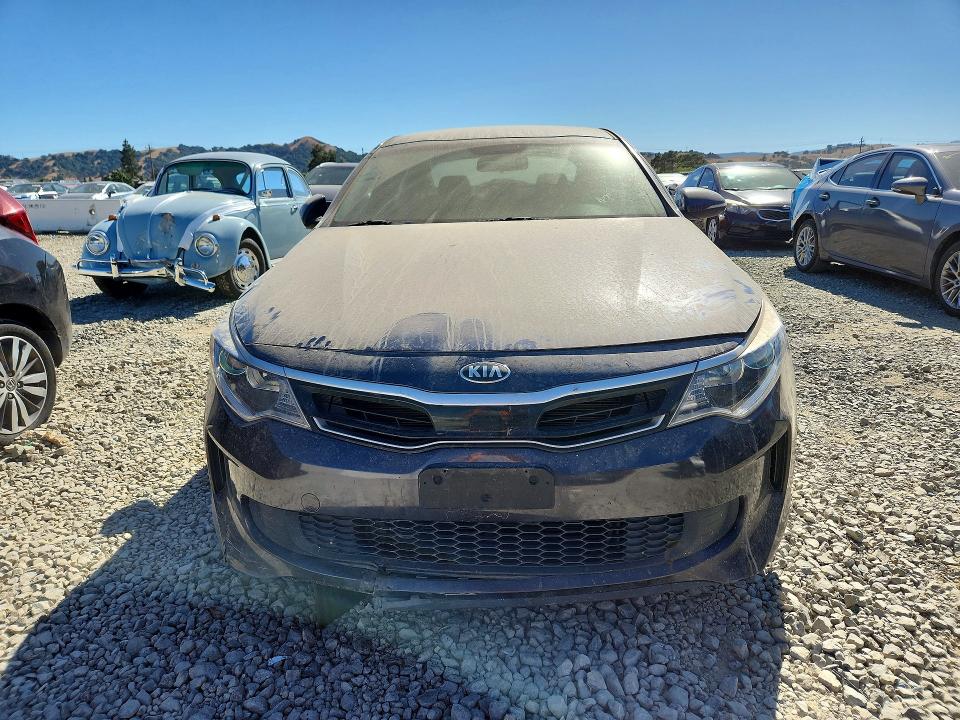 2017 Kia Optima hybrid VIN KNAGT4LE1H5008981 COPART salvage auction — FRONT END, CA - SALVAGE CERTIFICATE, sold $525 on 2026-07-16 (photo 5)
