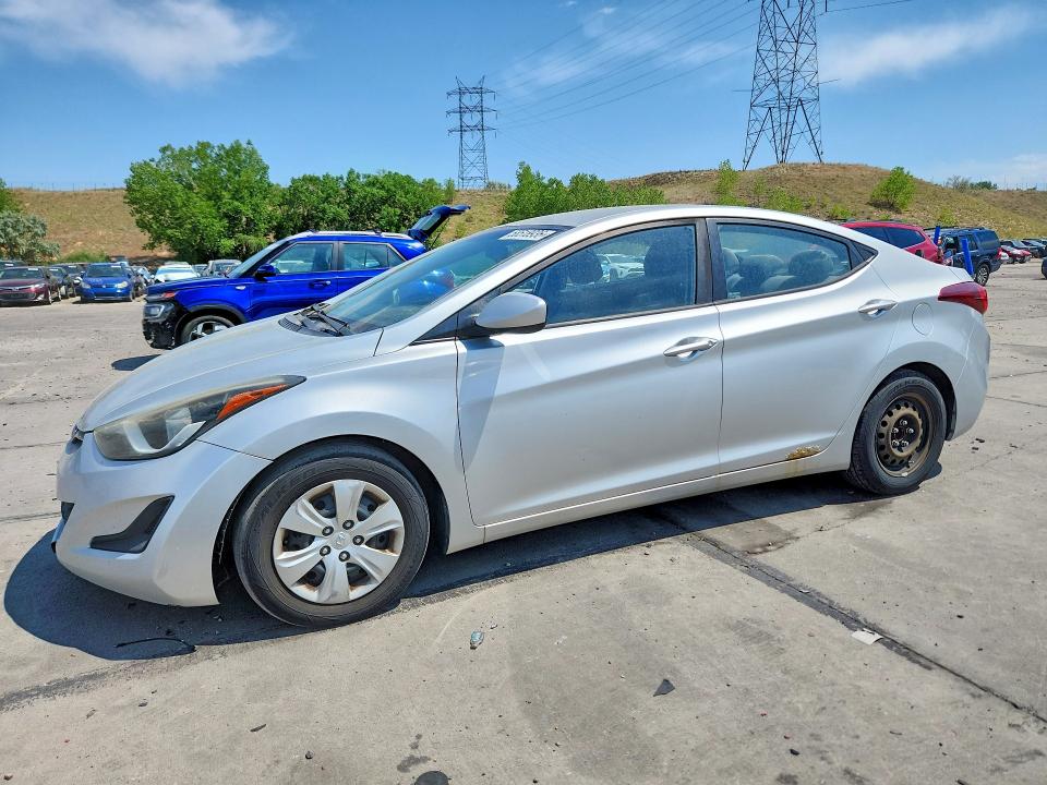 2016 Hyundai VIN 5NPDH4AE2GH725138 COPART salvage auction — FRONT END, Co - Certificate Of Title, sold $1,800 on 2026-08-03 (photo 1)