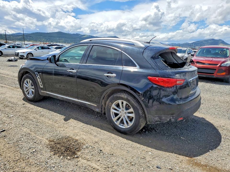 2016 Infiniti Qx70 VIN JN8CS1MW1GM400538 COPART salvage auction — FRONT END, Mt - Salvage Certificate Of A Vehic, sold $200 on 2026-07-28 (photo 2)