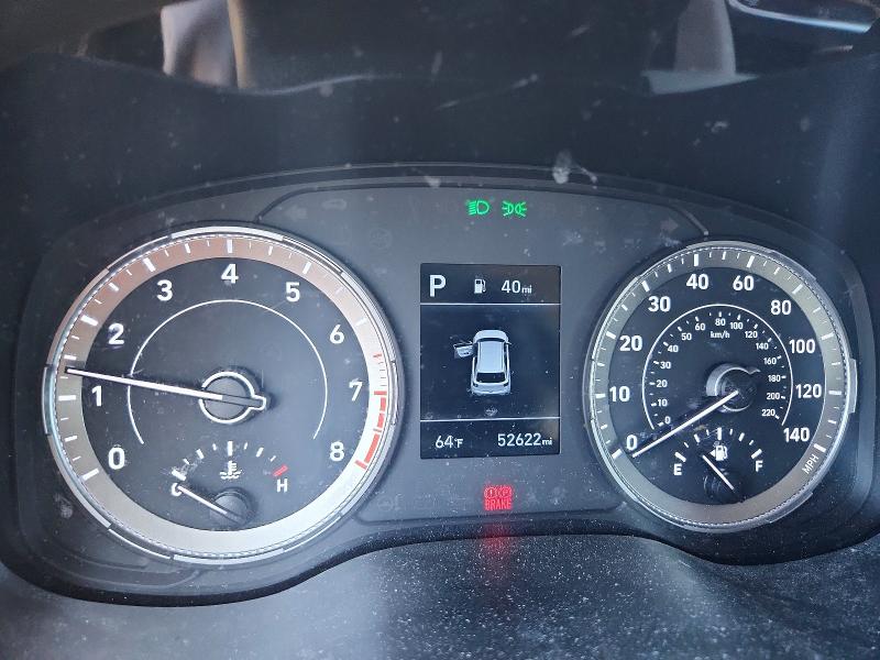 2022 Hyundai Venue VIN KMHRC8A30NU203651 COPART salvage auction — REAR END, NY - MV-907A SALVAGE CERTIFICATE, sold $3,450 on 2026-07-06 (photo 9)