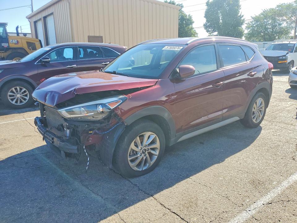 2018 Hyundai VIN KM8J33A47JU663442 COPART salvage auction — FRONT END, Oh - Cert Of Title-Salvage, sold $2,300 on 2026-07-06 (photo 1)