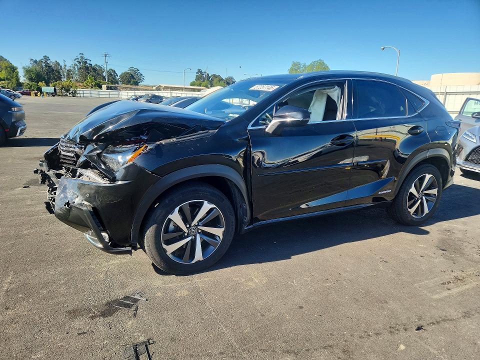 2018 Lexus VIN JTJBJRBZ2J2082371 COPART salvage auction — FRONT END, Ca - Salvage Certificate, sold $4,250 on 2026-07-15 (photo 1)