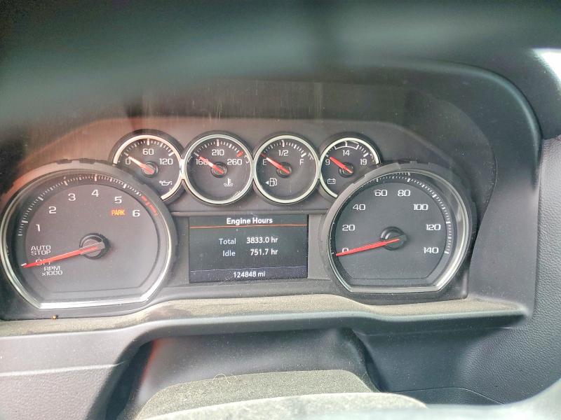2020 Chevrolet Silverado 1500 VIN 1GCPYFEL4LZ330768 COPART salvage auction — ALL OVER, TN - SALVAGE CERTIFICATE, sold $8,100 on 2026-07-02 (photo 9)