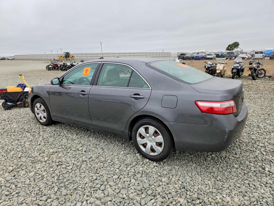 2007 Toyota Camry VIN 4T1BE46K67U043038 COPART salvage auction — SIDE, Ca - Dis/Dlr/Exp Only Clean Title, sold $450 on 2026-07-02 (photo 2)