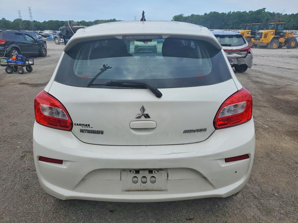 2017 Mitsubishi Mirage VIN ML32A3HJXHH006960 COPART salvage auction — FRONT END, Tn - Salvage Certificate, sold $175 on 2026-08-24 (photo 6)