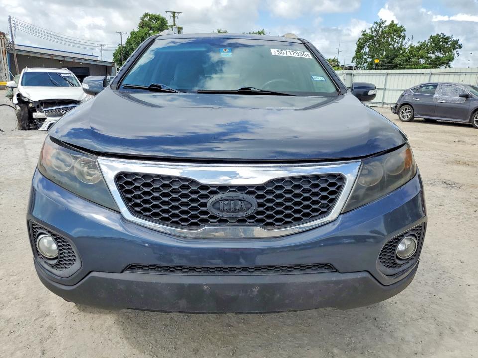 2013 Kia VIN 5XYKT4A60DG327721 COPART salvage auction — REAR END, Tx - Salvage Vehicle Title, sold $50 on 2026-07-21 (photo 5)