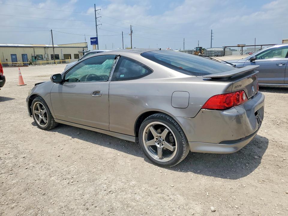 2005 Acura Rsx VIN JH4DC54805S006297 COPART salvage auction — ROOF, Tx - Certificate Of Title, sold $200 on 2026-07-08 (photo 2)