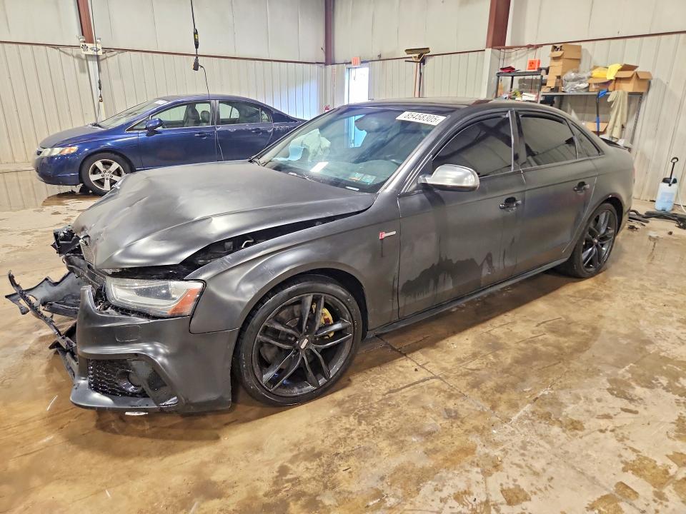 2014 Audi Rs4 VIN WAUBGAFL2EA165025 COPART salvage auction — FRONT END, Pa - Cert Of Salv-R=Reconstructed, sold $1,900 on 2026-07-14 (photo 1)