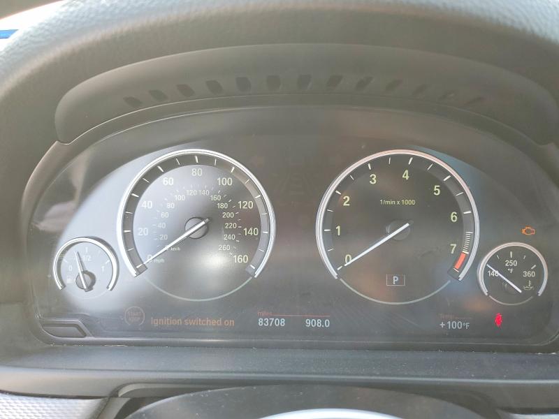 2014 BMW 5er VIN WBAKP9C5XED692071 COPART salvage auction — FRONT END, Tx - Cert Of Title-Rebuilt Salvage, sold $1,350 on 2026-07-28 (photo 9)