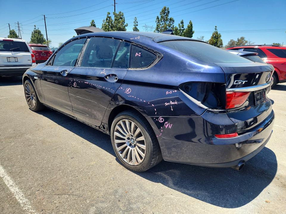 2013 BMW 5er VIN WBASN2C5XDC202875 COPART salvage auction — SIDE, Ca - Salvage Certificate, sold $1,150 on 2026-07-07 (photo 2)