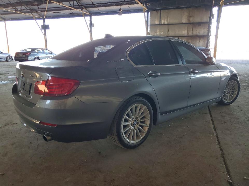 2013 BMW 5er VIN WBAFZ9C55DC751852 COPART salvage auction — FRONT END, Az - Certificate Of Title, sold $1,200 on 2026-07-02 (photo 3)