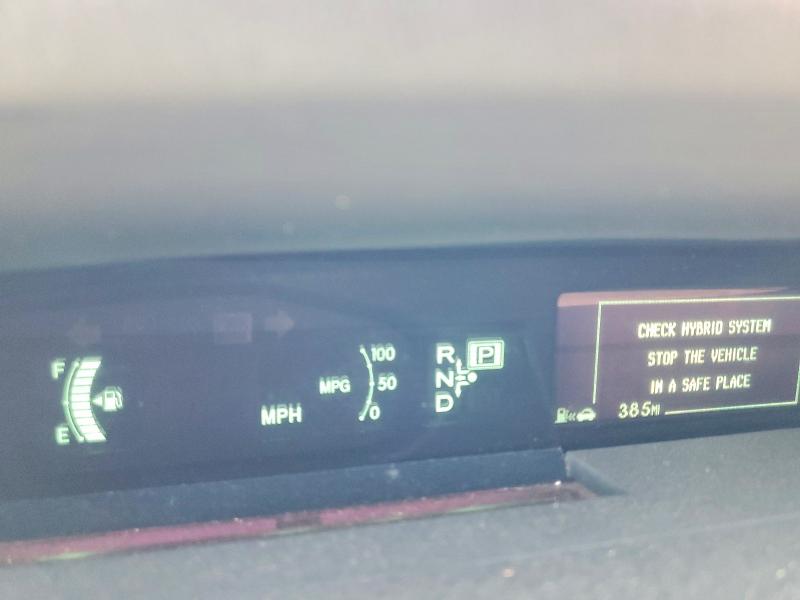 2013 Toyota Prius VIN JTDKN3DU4D1731975 COPART salvage auction — FRONT END, CA - SALVAGE CERTIFICATE, sold $975 on 2026-07-16 (photo 9)