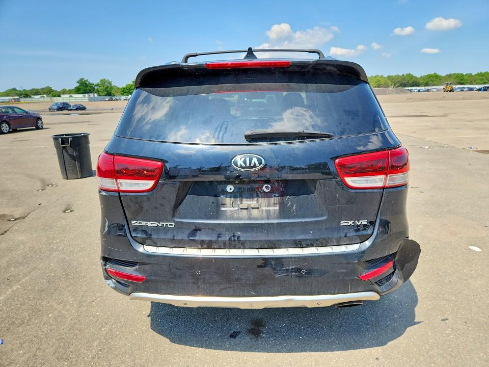 2018 Kia Sorento VIN 5XYPKDA50JG389065 COPART salvage auction — FRONT END, Ny - Certificate Of Title, sold $2,000 on 2026-07-06 (photo 6)
