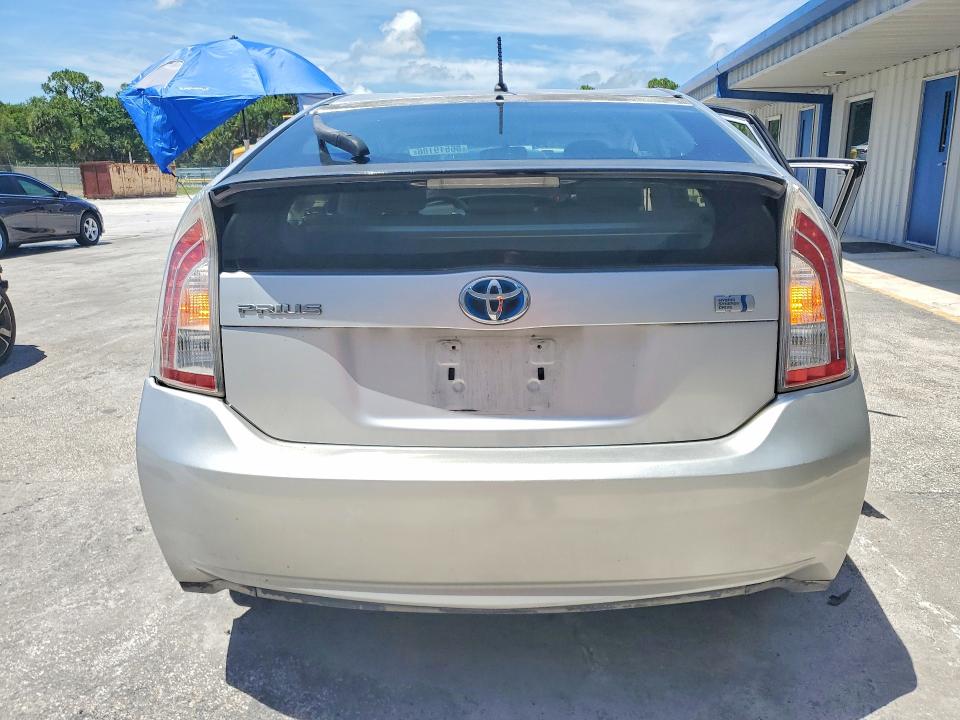 2014 Toyota Prius VIN JTDKN3DU5E1816213 COPART salvage auction — SIDE, Fl - Cert Of Title Slvg Rebuildable, sold $1,500 on 2026-07-15 (photo 6)