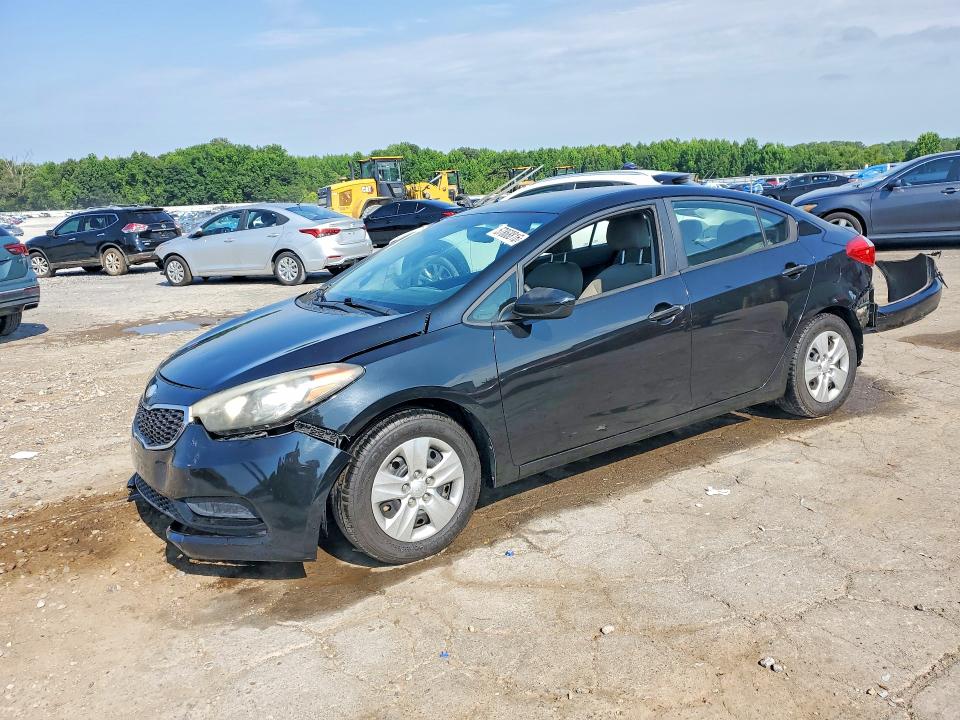2014 Kia Forte VIN KNAFK4A68E5065569 COPART salvage auction — SIDE, Tn - Salvage Certificate, sold $425 on 2026-07-28 (photo 1)