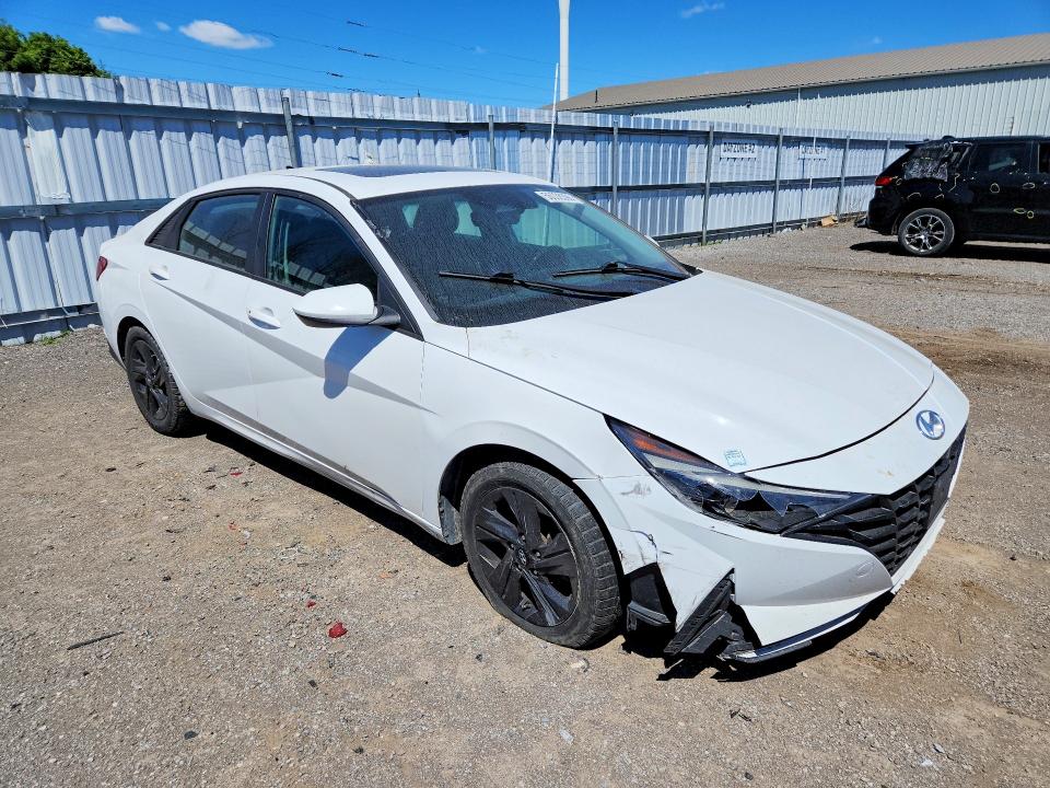 2021 Hyundai Elantra VIN KMHLM4AG9MU167522 COPART salvage auction — FRONT END, On - Permit No Brand - Unfit, sold $4,550 on 2026-07-02 (photo 4)