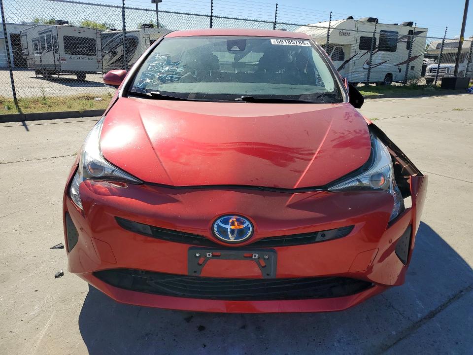 2018 Toyota Prius VIN JTDKBRFU8J3074588 COPART salvage auction — SIDE, Ca - Salvage Certificate, sold $3,450 on 2026-07-20 (photo 5)