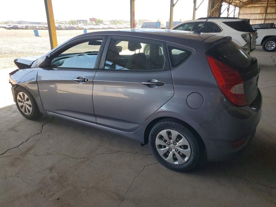 2017 Hyundai VIN KMHCT5AE3HU318030 COPART salvage auction — FRONT END, Az - Cert Of Title - Salvage, sold $350 on 2026-07-27 (photo 2)