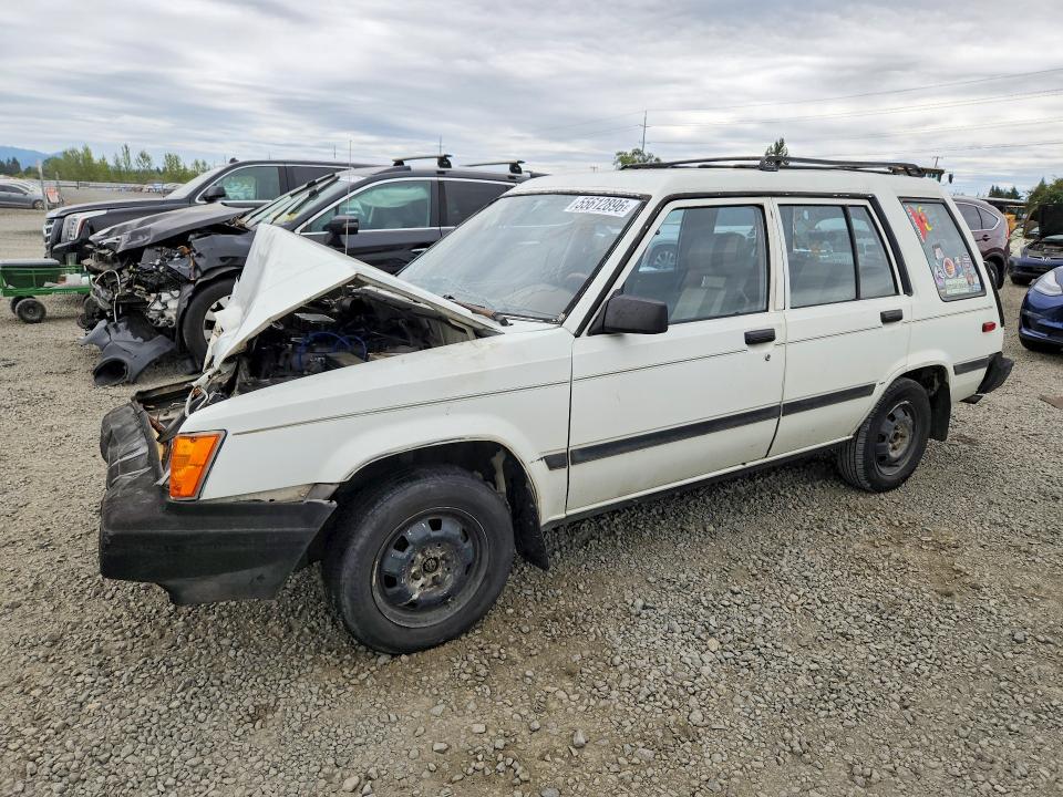 1985 Toyota Tercel VIN JT2AL32W8F0156044 COPART salvage auction — FRONT END, Or - Salvage Title Certificate, sold $175 on 2026-07-14 (photo 1)