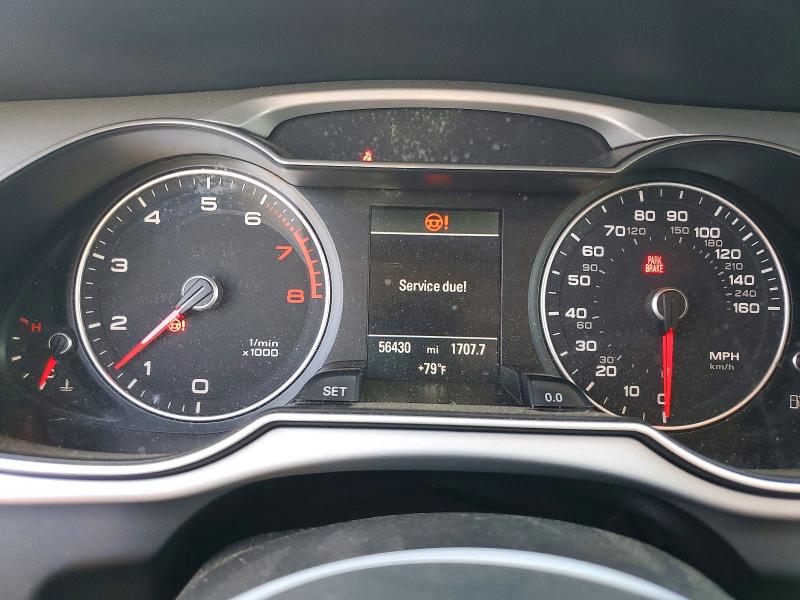 2016 Audi A4 VIN WAUHFAFL4GN012798 COPART salvage auction — FRONT END, CO - PUBLIC - SALVAGE TITLE (P), sold $6,800 on 2026-07-07 (photo 9)