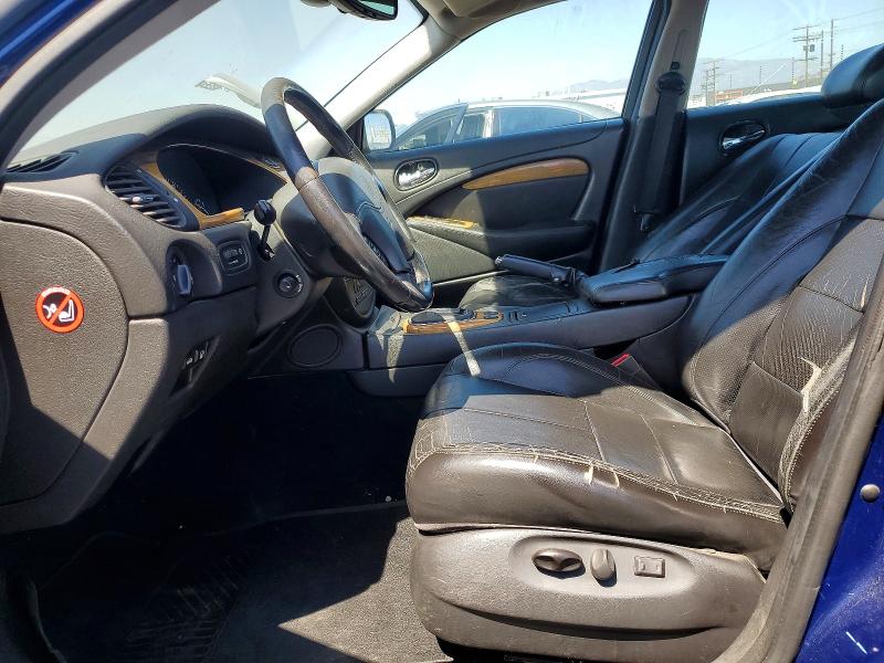 2002 Jaguar S type VIN SAJDA03P02GM39380 COPART salvage auction — FRONT END, ID - SALVAGE CERTIFICATE OF TITLE, sold $225 on 2026-07-15 (photo 7)