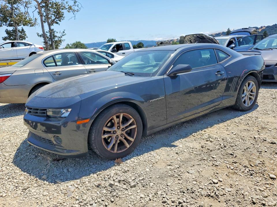 2014 Chevrolet Camaro VIN 2G1FA1E30E9256550 COPART salvage auction — REAR END, Ca - Salvage Certificate, sold $2,550 on 2026-07-09 (photo 1)