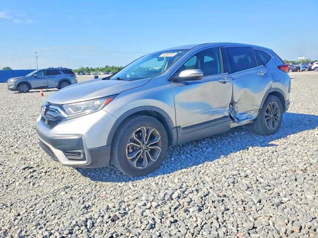 2022 Honda Cr-v VIN 5J6RW1H52NA009760 COPART salvage auction — SIDE, Fl - Certificate Of Destruction (P), sold $9,800 on 2026-07-02 (photo 1)
