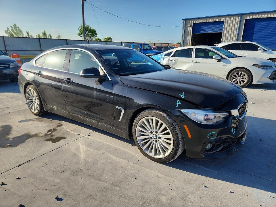 2015 BMW 4er VIN WBA4B1C52FG241306 COPART salvage auction — FRONT END, Tx - Salvage Vehicle Title, sold $2,900 on 2026-08-11 (photo 4)
