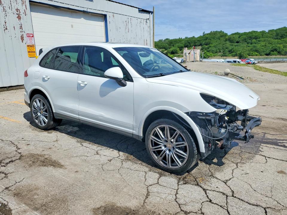 2018 Porsche Cayenne VIN WP1AA2A20JKA01571 COPART salvage auction — FRONT END, Il - Salvage Certificate, sold $4,450 on 2026-07-06 (photo 4)