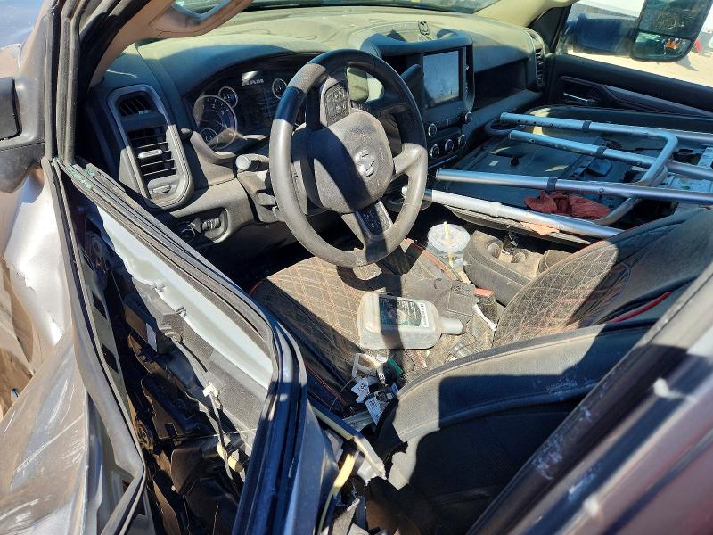 2020 Ram VIN 3C63RRGL7LG292843 COPART salvage auction — ROLLOVER, Tx - Certificate Of Title, sold $4,100 on 2026-07-09 (photo 8)