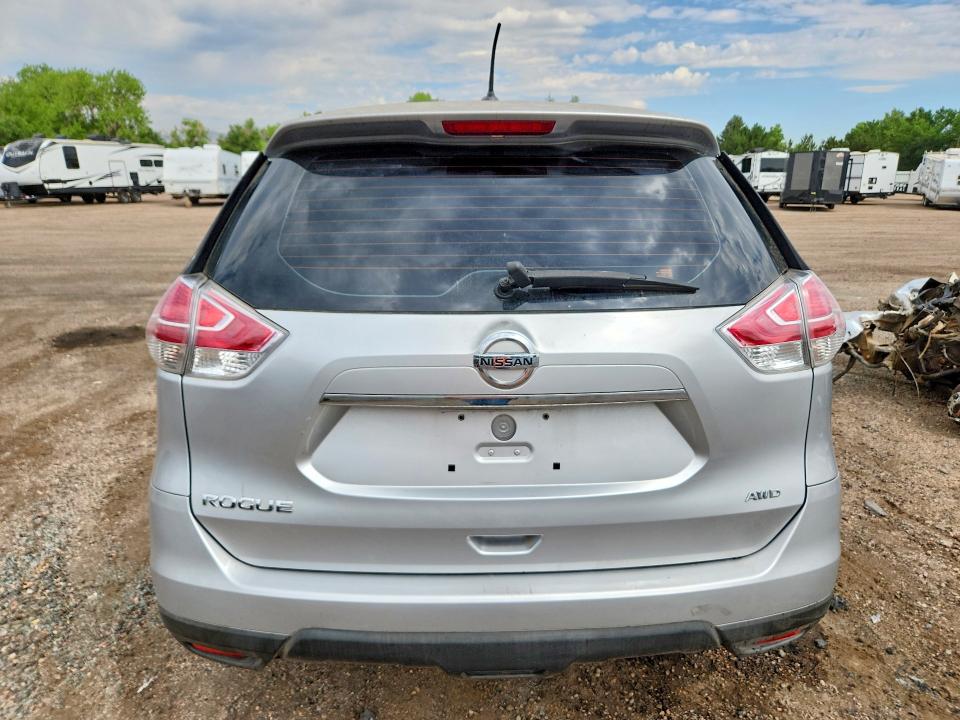 2016 Nissan Rogue sport VIN KNMAT2MV1GP643858 COPART salvage auction — Burn Engine, Co - Public - Nonrepairable, sold $250 on 2026-07-13 (photo 6)