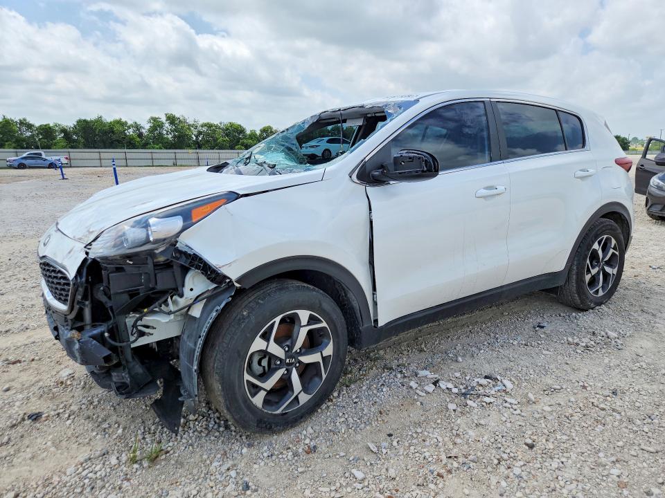 2021 Kia Sportage VIN KNDPM3AC4M7927559 COPART salvage auction — FRONT END, Tx - Certificate Of Title, sold $450 on 2026-07-28 (photo 1)