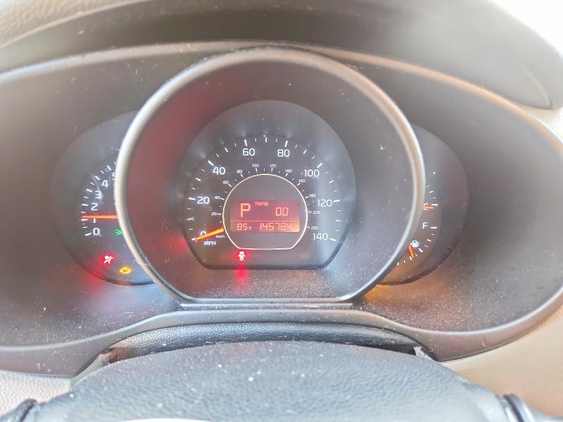 2014 Kia Soul VIN KNDJN2A26E7057027 COPART salvage auction — FRONT END, Tx - Bonded Title - Salvage, sold $900 on 2026-07-02 (photo 9)