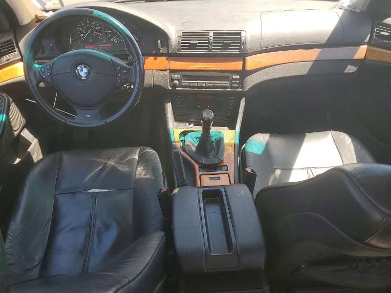 2000 BMW 5er VIN WBADM5345YBY18399 COPART salvage auction — REAR END, Or - Salvage Title Certificate, sold $500 on 2026-08-12 (photo 8)