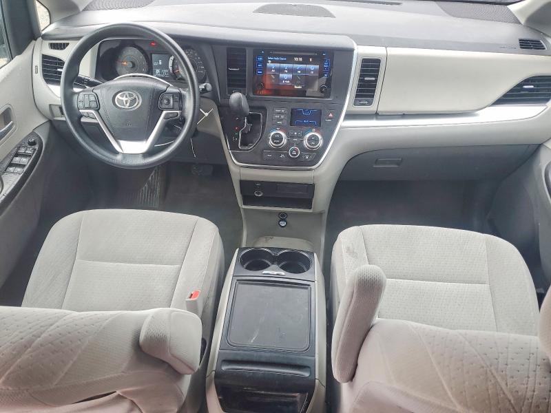 2015 Toyota Sienna VIN 5TDKK3DCXFS560302 COPART salvage auction — FRONT END, In - Cert Of Title-Salvage Title, sold $225 on 2026-07-21 (photo 8)