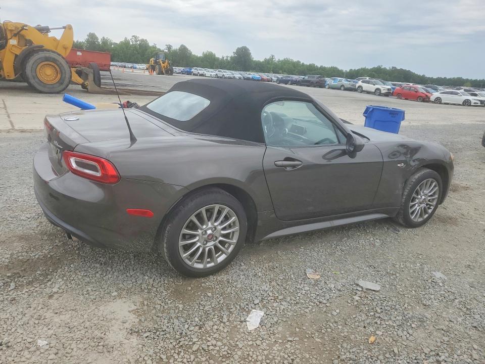 2017 Fiat 124 spider VIN JC1NFAEK4H0122938 COPART salvage auction — FRONT END, Salvage Title, sold $225 on 2026-07-27 (photo 3)