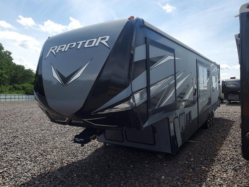 2019 Keystone Raptor VIN 4YDF42331KR800771 COPART salvage auction — FRONT END, MO - SALVAGE CERTIFICATE OF TITLE, sold $10,900 on 2026-07-30 (photo 2)
