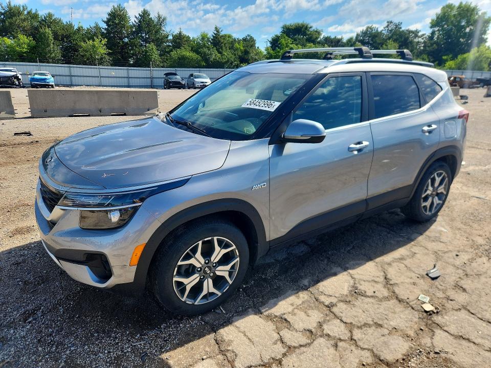 2021 Kia VIN KNDERCAA9M7170293 COPART salvage auction — REAR END, Il - Salvage Certificate, sold $3,300 on 2026-07-28 (photo 1)