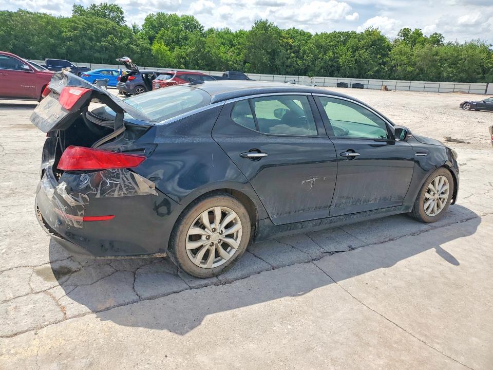 2015 Kia Optima VIN 5XXGN4A78FG516150 COPART salvage auction — REAR END, OK - CERTIFICATE OF TITLE, sold $525 on 2026-07-28 (photo 3)