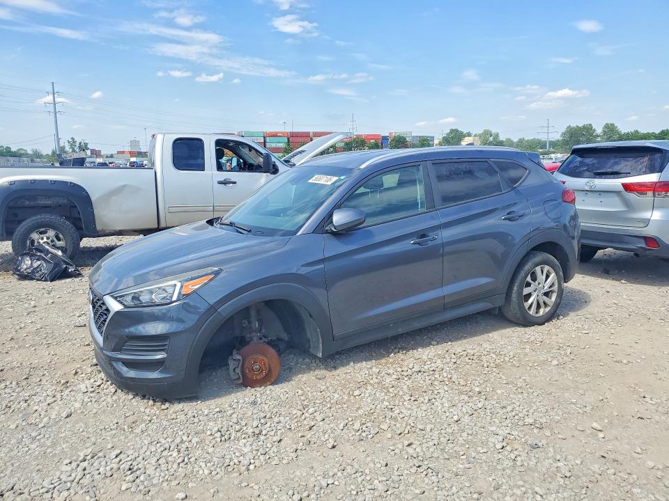 2019 Hyundai Tucson VIN KM8J3CA4XKU020150 COPART salvage auction — FRONT END, Oh - Certificate Of Title, sold $3,100 on 2026-07-09 (photo 1)