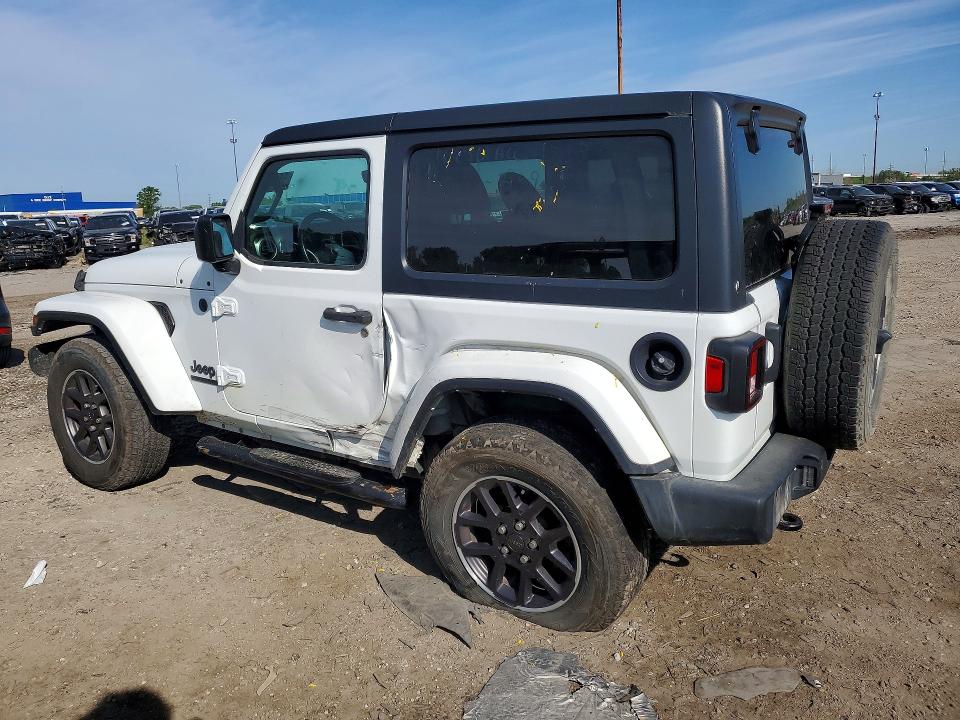 2021 Jeep Wrangler / VIN 1C4GJXAN8MW691263 COPART salvage auction — SIDE, Mi - Cert Of Title-Salvage Vehicle, sold $7,000 on 2026-07-28 (photo 2)