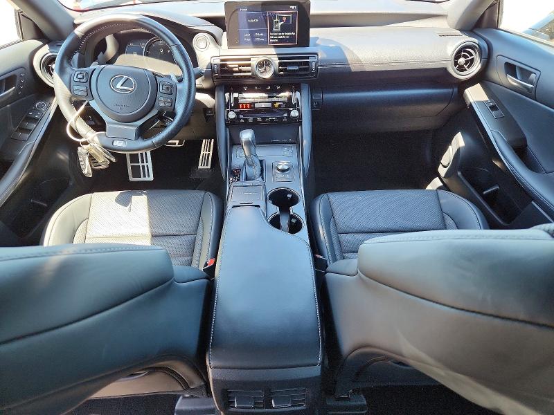 2024 Lexus Is VIN JTHGZ1E27R5036321 COPART salvage auction — REAR END, NY - MV-907A SALVAGE CERTIFICATE, sold $6,900 on 2026-07-27 (photo 8)