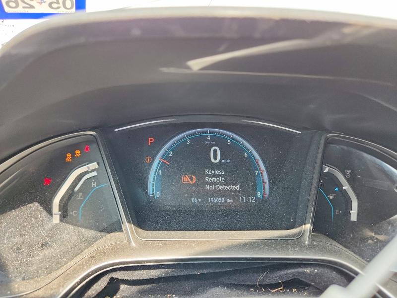 2017 Honda VIN SHHFK7H75HU228036 COPART salvage auction — FRONT END, TX - CERTIFICATE OF TITLE, sold $2,550 on 2026-07-02 (photo 9)