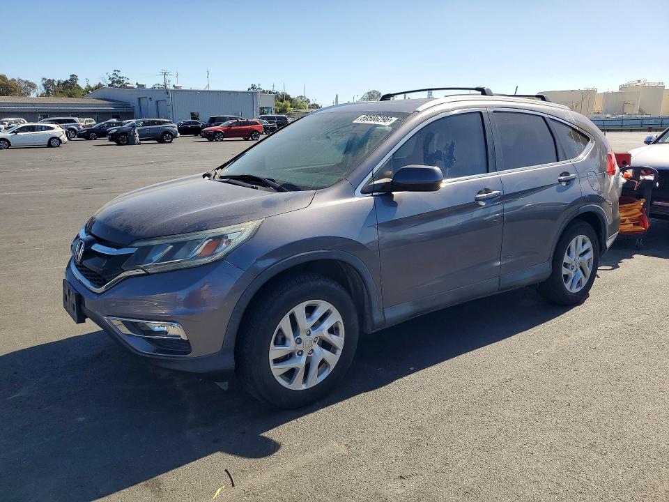 2015 Honda Cr-v VIN 2HKRM4H75FH650605 COPART salvage auction — SIDE, Ca - Salvage Certificate, sold $550 on 2026-07-29 (photo 1)
