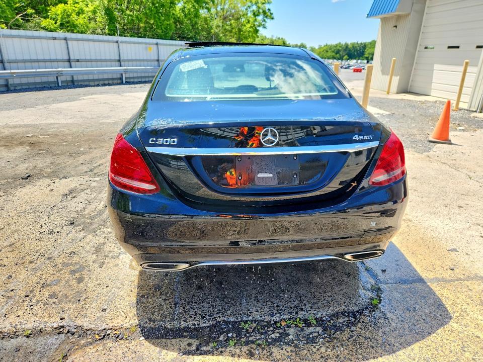2015 Mercedes-benz C class VIN 55SWF4KB0FU068774 COPART salvage auction — FRONT END, Ny - Certificate Of Title, sold $2,650 on 2026-07-02 (photo 6)