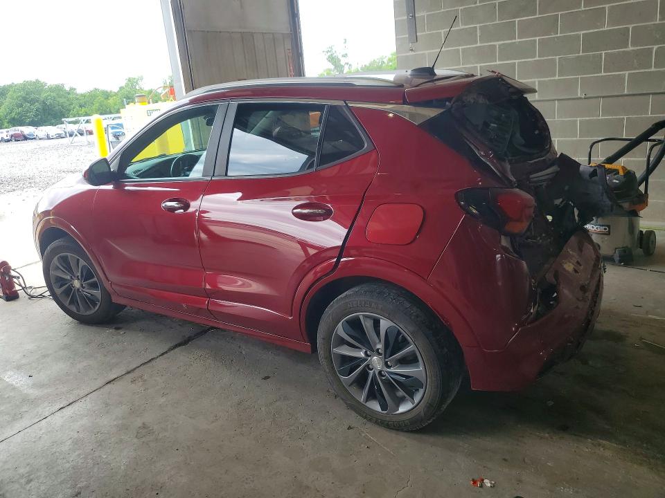 2021 Buick . VIN KL4MMESL8MB142837 COPART salvage auction — REAR END, Id - Salvage Certificate Of Title, sold $150 on 2026-07-28 (photo 2)