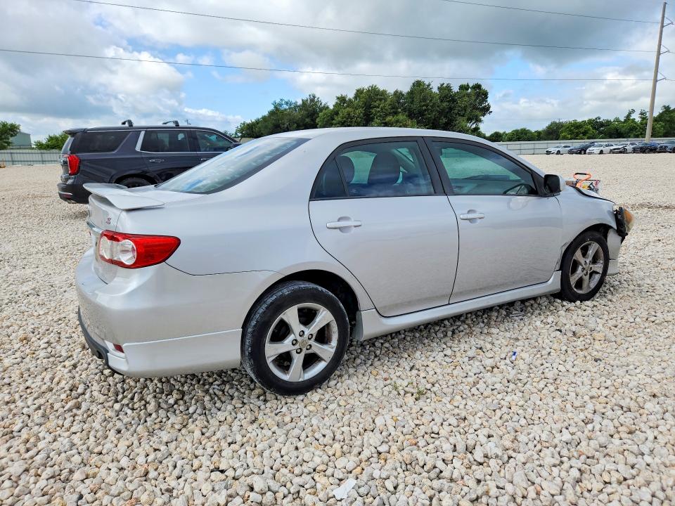2011 Toyota Corolla VIN 2T1BU4EE1BC640316 COPART salvage auction — FRONT END, Tx - Salvage Vehicle Title, sold $1,700 on 2026-07-02 (photo 3)