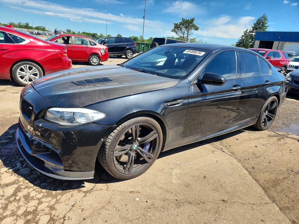 2013 BMW M5 VIN WBSFV9C50DD096291 COPART salvage auction — REAR END, Mi - Dealer Only-Rebuilt Salvage, sold $7,200 on 2026-07-21 (photo 1)