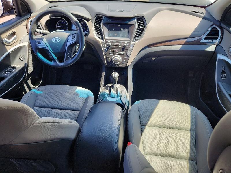 2018 Hyundai Santa fe VIN KM8SM4HF2JU272018 COPART salvage auction — VANDALISM, CA - SALVAGE CERTIFICATE, sold $1,500 on 2026-07-13 (photo 8)