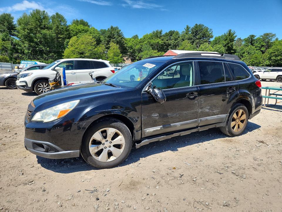 2010 Subaru Outback VIN 4S4BRBJC6A3368729 COPART salvage auction — FRONT END, Ma - Cert Of Title-Reconstrctd Coll, sold $325 on 2026-07-02 (photo 1)